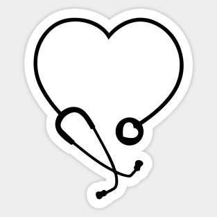 Stethoscope Sticker